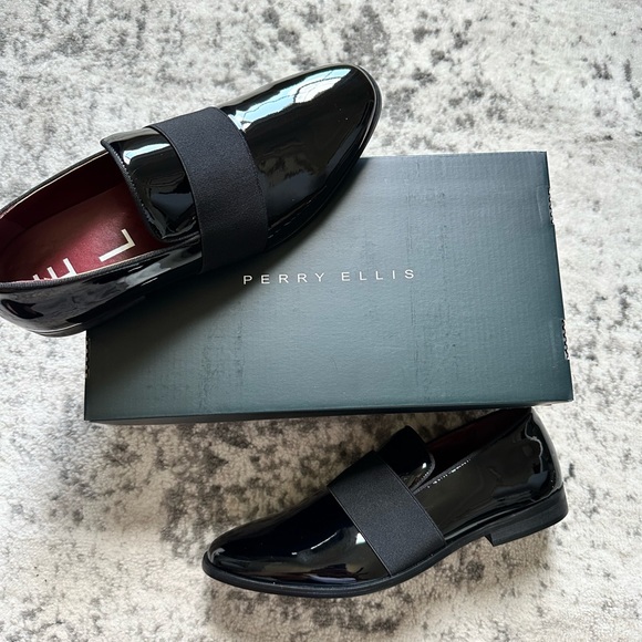Perry Ellis Evening Patent Slip On - Picture 1 of 7